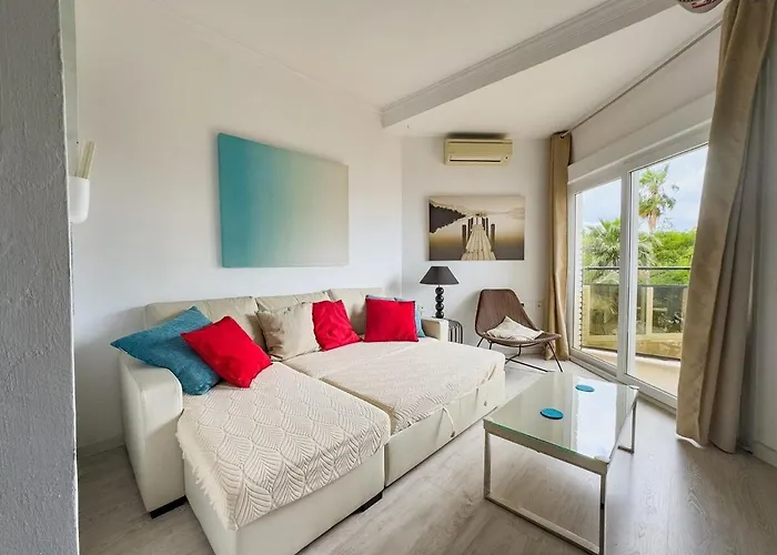 アパート Skol 323 Delightful With Double Terrace, Sea And Park View マルベーリャ